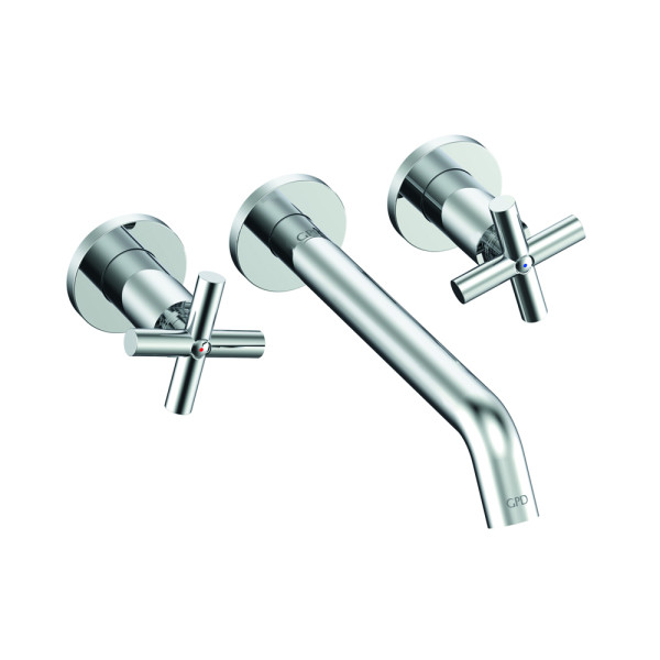 GPD Nino Duvardan Ankastre Lavabo Bataryası Krom DAB05 GPD Nino Duvardan Ankastre Lavabo Bataryası Krom DAB05