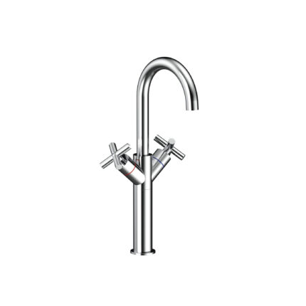 GPD Nino Set Üstü Lavabo Bataryası Krom SLB05