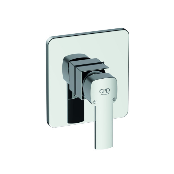 GPD Pedra Ankastre Duş Bataryası Krom MAD160 GPD Pedra Ankastre Duş Bataryası Krom MAD160 - MAD160 - Ankastre Duş Bataryası