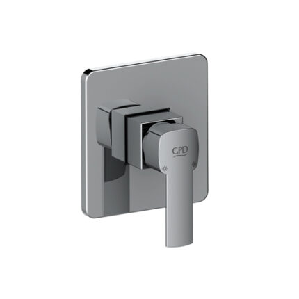 GPD Pedra Ankastre Duş Sıva Üstü Grubu Krom SUD160