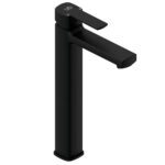 GPD Pedra Set Üstü Lavabo Bataryası Siyah MSL160-S