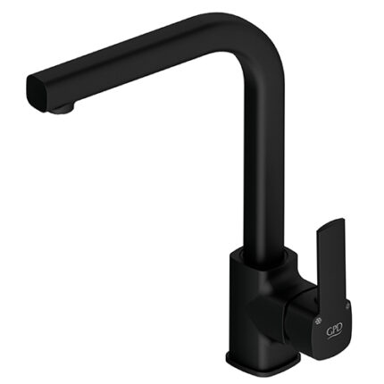 GPD Pedra Tek Gövde Eviye Bataryası Siyah MTE160-S - MTE160-S - Mutfak Eviye Bataryası