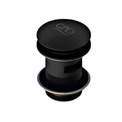 GPD Pop-Up Ünitesi Basmalı-Normal/Taşma Delikli Siyah PUP06-S