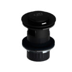 GPD Pop-Up Ünitesi Basmalı-Normal/Taşmalı Siyah PUP04-S - PUP04-S - Basmalı Sifon , Gider (Pop-Up)