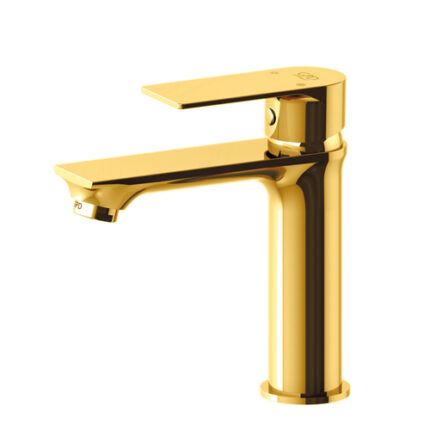 GPD Provido Kısa Lavabo Bataryası Gold Pvd MLB156-A - MLB156-A - Lavabo Bataryası