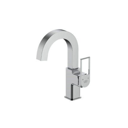 GPD Quadro Tek Gövde Lavabo Bataryası Krom MTL190