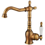 GPD Retro Tek Gövde Lavabo Bataryası Sarı Oksit Kaplama MTL180-SO - MTL180-SO - Lavabo Bataryası