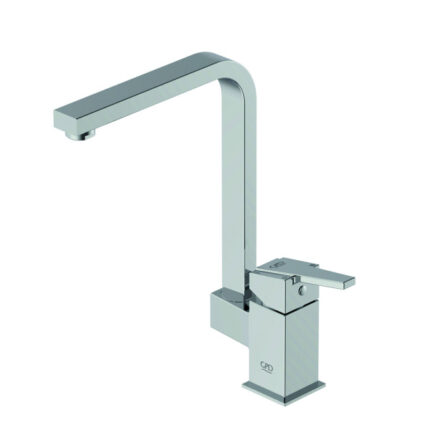 GPD Ritmo Tek Gövde Eviye Bataryası Krom MTE85 - MTE85 - Mutfak Eviye Bataryası