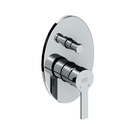 GPD Solus Ankastre Batarya Sıva Üstü Grubu Krom SUG55