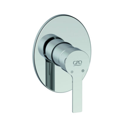 GPD Solus Ankastre Duş Bataryası Krom MAD55
