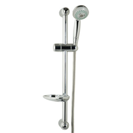 GPD Sürgülü Duş Seti 3 Fonksiyonlu Ø75 Krom DST16