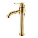 GPD Tauro Set Üstü Lavabo Bataryası Gold Pvd MSL150-A