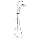 GPD Yönlendiricili Duş Seti 3 Fonksiyonlu El Duşu Ø200 Krom DST19-2