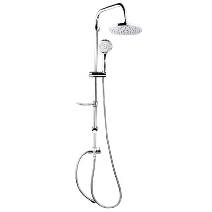 GPD Yönlendiricili Duş Seti 3 Fonksiyonlu El Duşu Ø200 Krom DST19-2