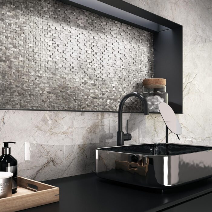 mosaico halley silver perlanova 30x90