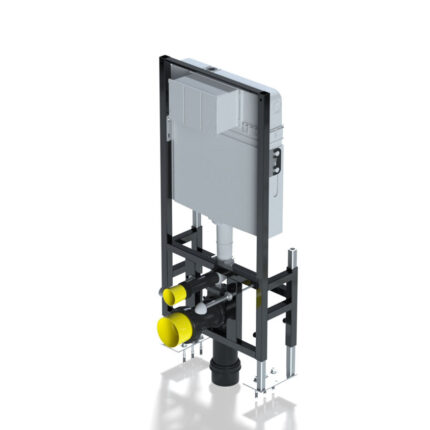 Serel Smooth Gömme Rezervuar-Asma Klozet-Alçıpan