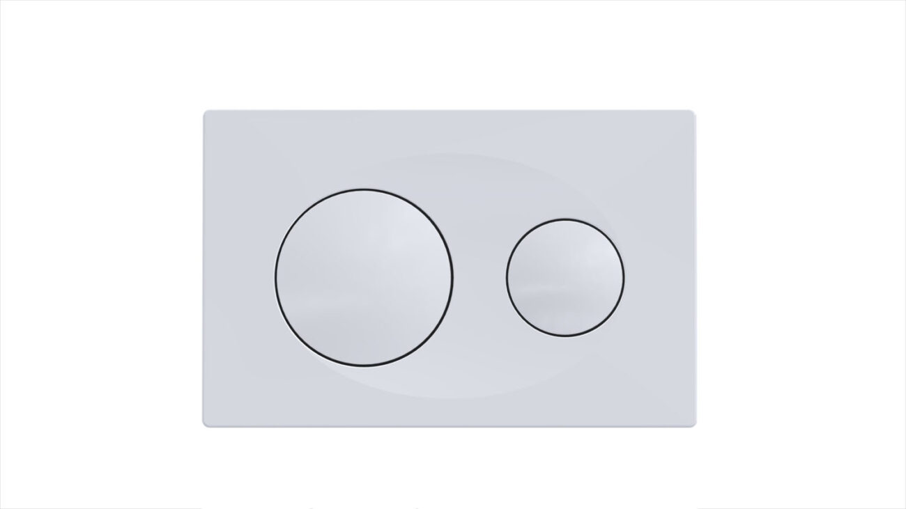 Serel Yuvarlak Beyaz Panel