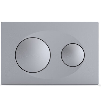 Serel Yuvarlak Parmakizi Bırakmayan Panel - P400180 - Kumanda Panelleri (Gömme Rezervuar Butonları)