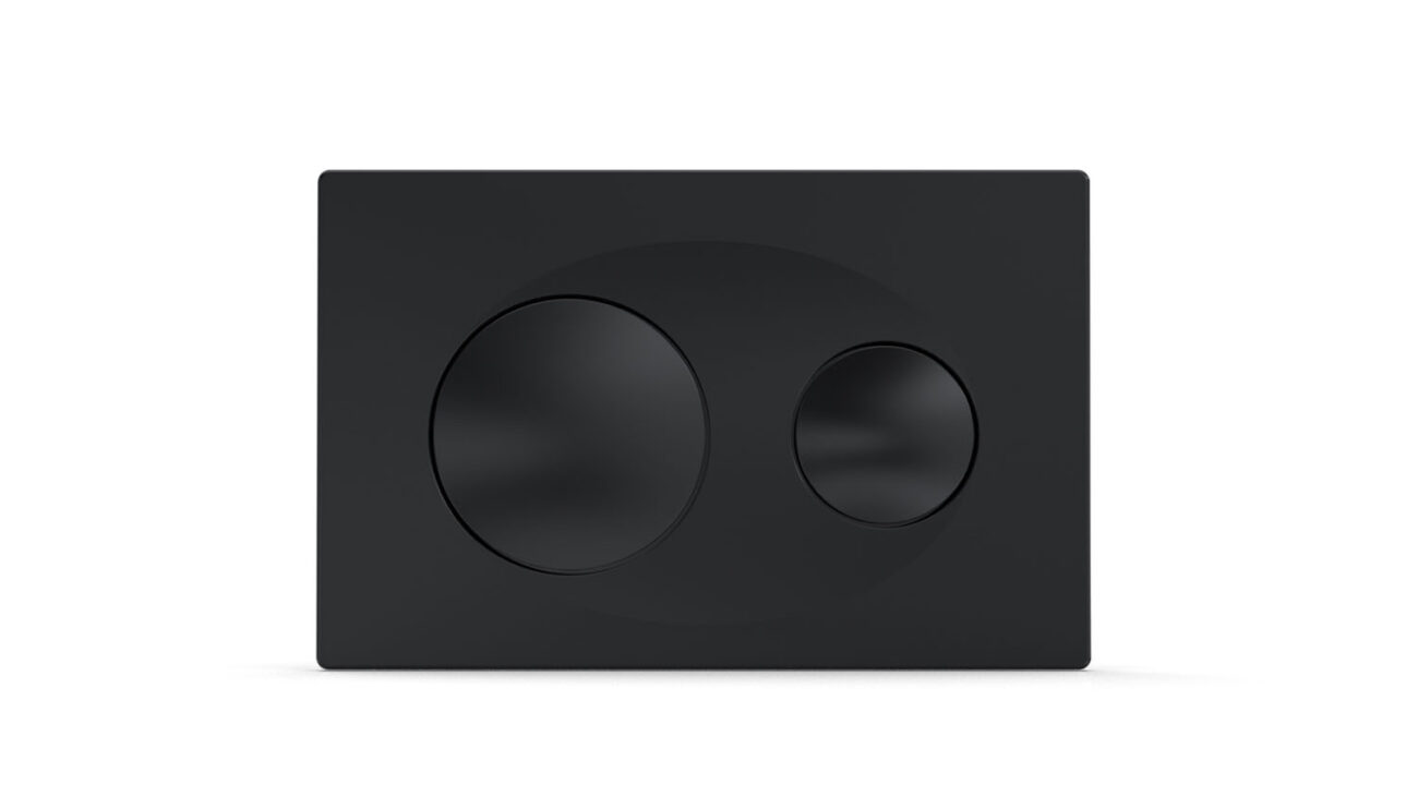 Serel Yuvarlak Soft Siyah Panel