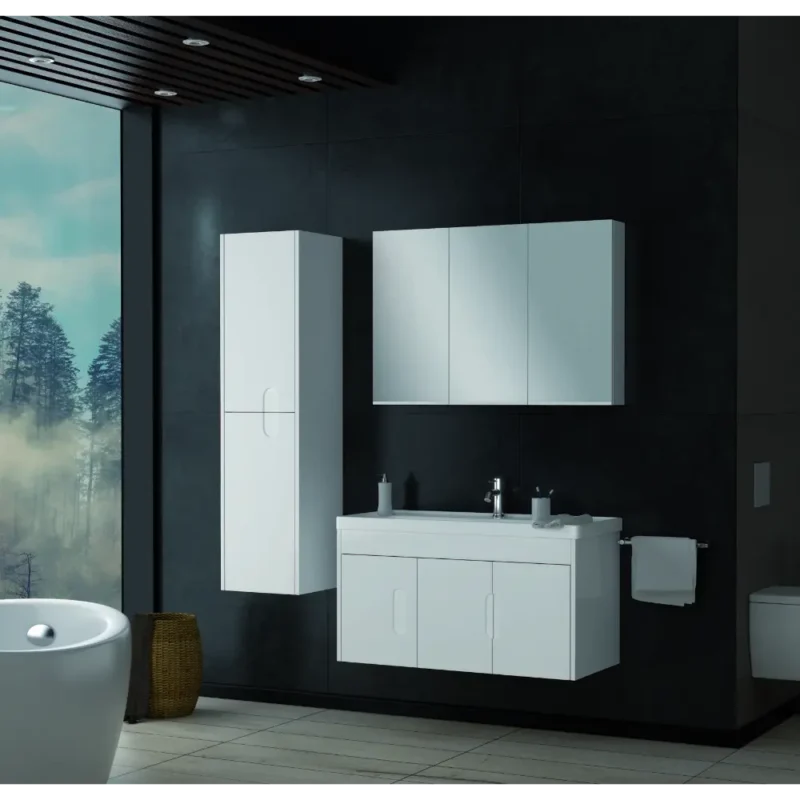 Smart Ada 100 cm Banyo Dolabı - ADA-100 - Banyo Dolapları