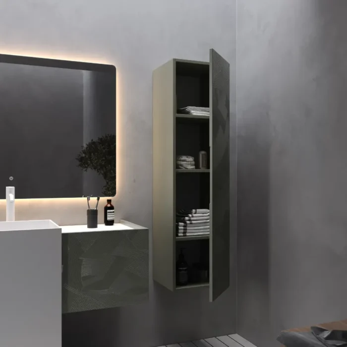 Smart Capri 130 cm Banyo Dolabı - CAPRİ-130 - Banyo Dolapları - 3