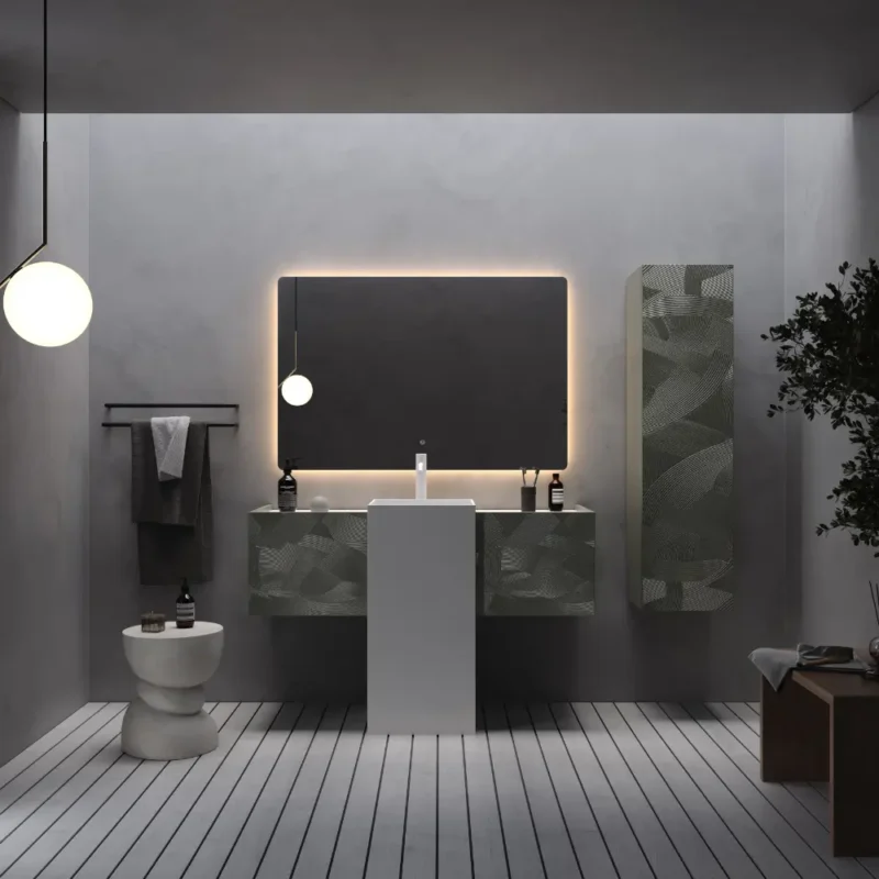 Smart Capri 130 cm Banyo Dolabı - CAPRİ-130 - Banyo Dolapları