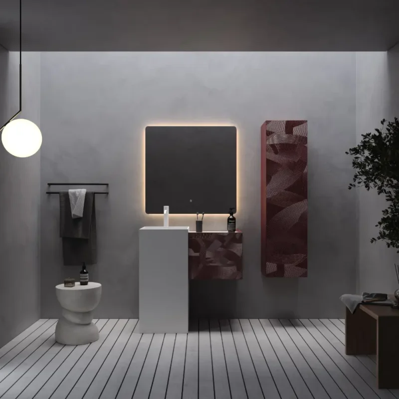 Smart Capri 85 cm Banyo Dolabı - CAPRİ-85 - Banyo Dolapları