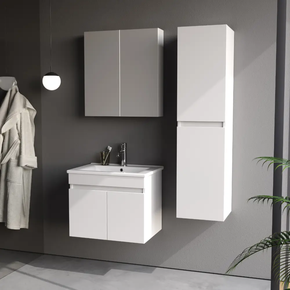 Smart Defne 65 cm Banyo Dolabı Smart Defne 65 cm Banyo Dolabı
