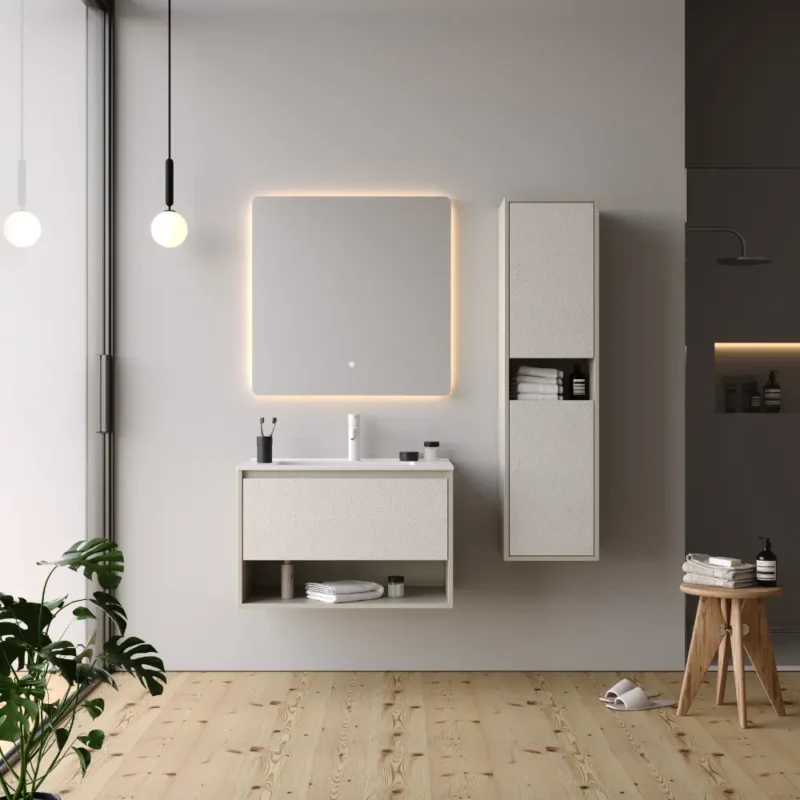 Smart Duru 80 cm Banyo Dolabı - DURU-80 - Banyo Dolapları