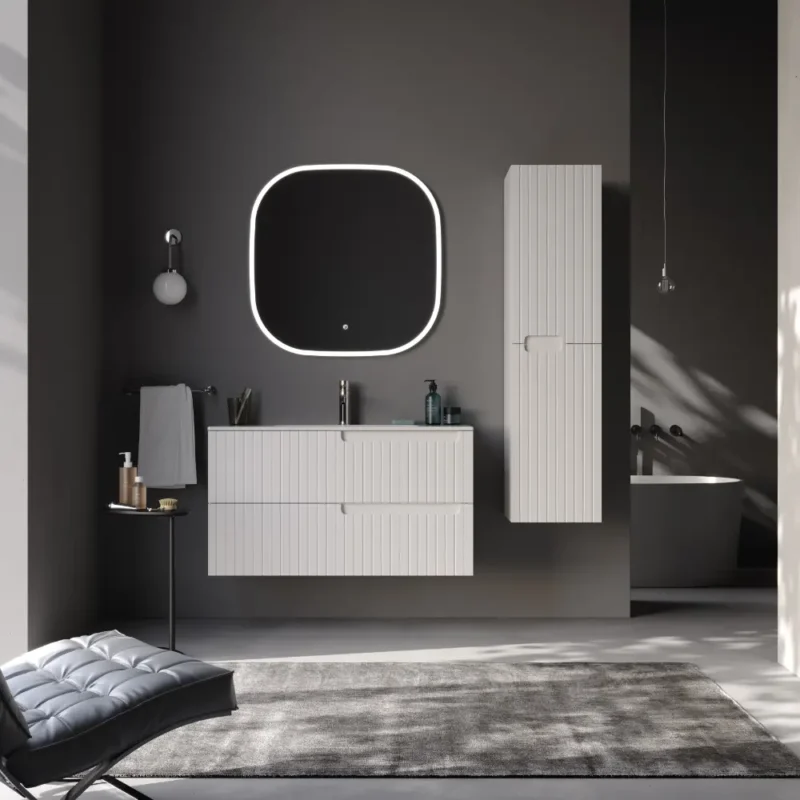 Smart Enza 100 cm Banyo Dolabı - ENZA-100 - Banyo Dolapları