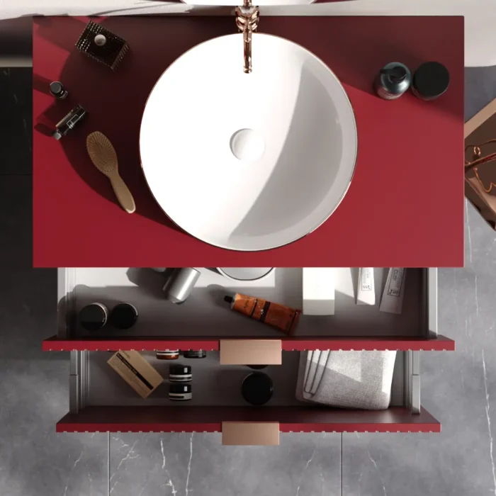 Smart Fiore 85 cm Banyo Dolabı - FİORE-85 - Banyo Dolapları - 2