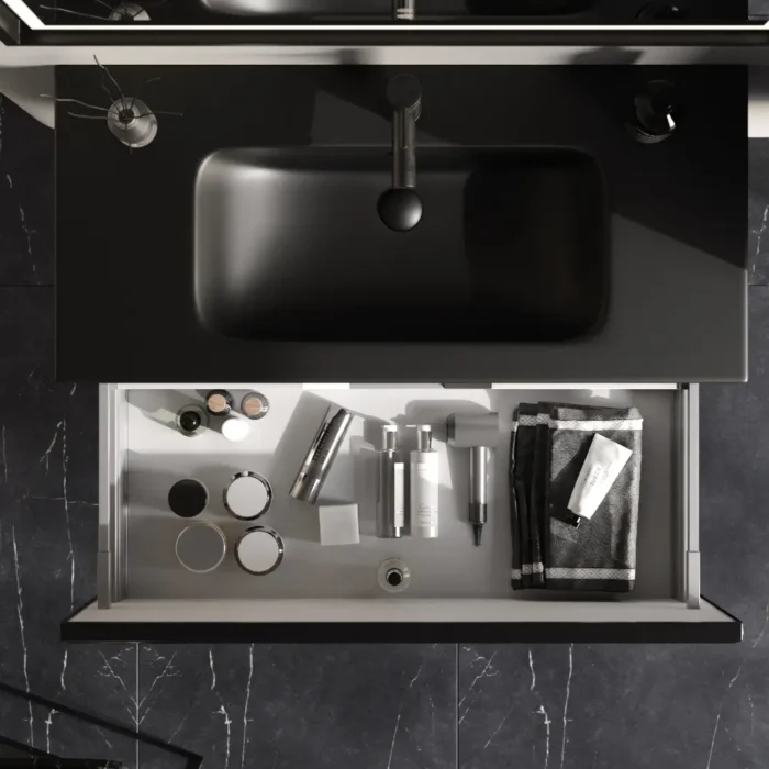 Smart Fonte 100 cm Banyo Dolabı - FONTE-100 - Banyo Dolapları - 2