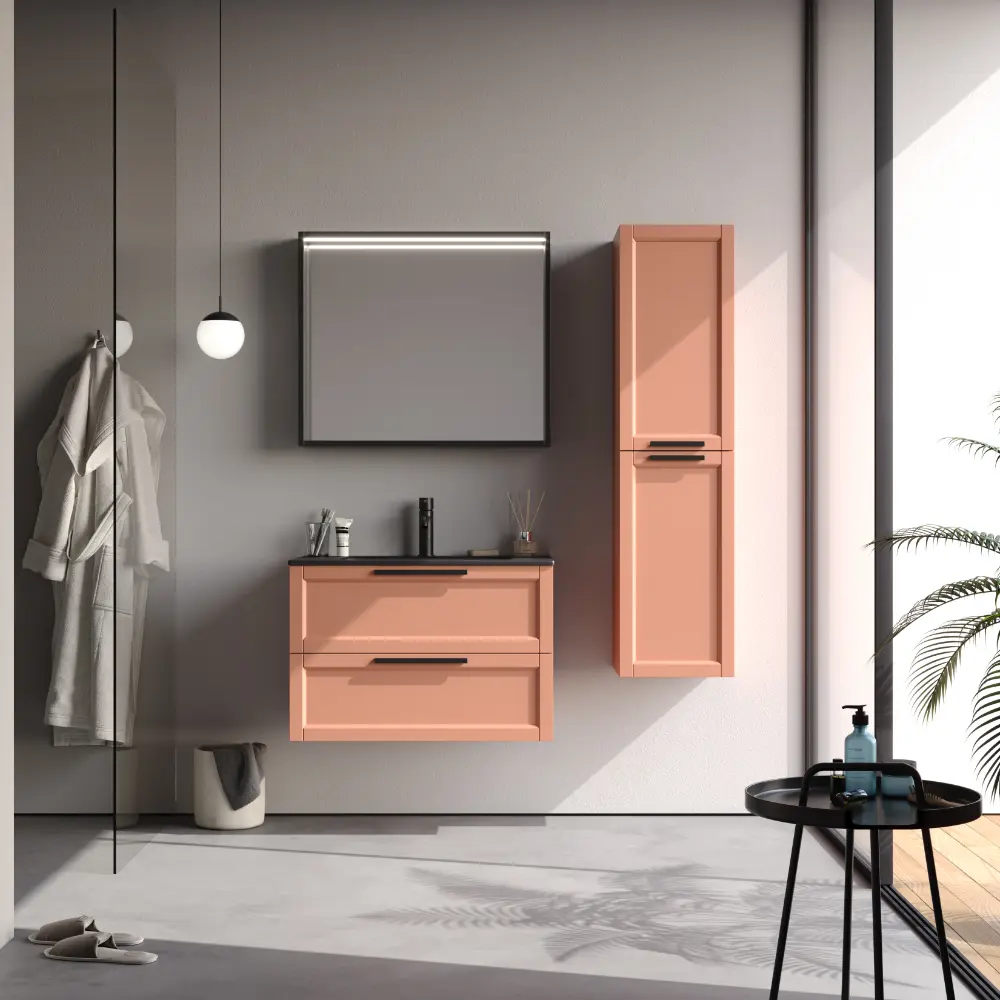 Smart Laguna 80 cm Banyo Dolabı Smart Laguna 80 cm Banyo Dolabı