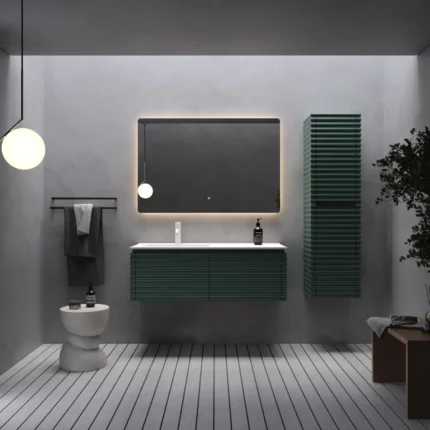 Smart Lizbon 120 cm Banyo Dolabı - LİZBON-120 - Banyo Dolapları