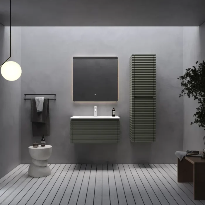 Smart Lizbon 80 cm Banyo Dolabı - LİZBON-80 - Banyo Dolapları - 1