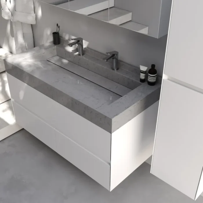 Smart Lucca 120 cm Banyo Dolabı - LUCCA-120 - Banyo Dolapları - 2