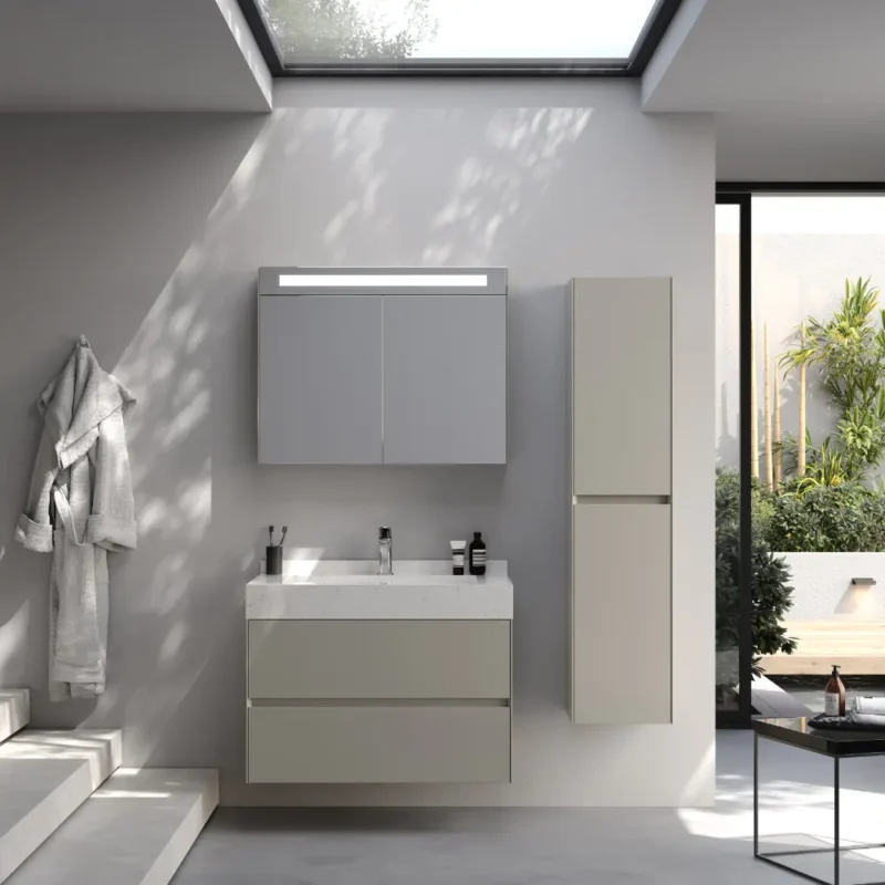 Smart Lucca 90 cm Banyo Dolabı - LUCCA-90 - Banyo Dolapları