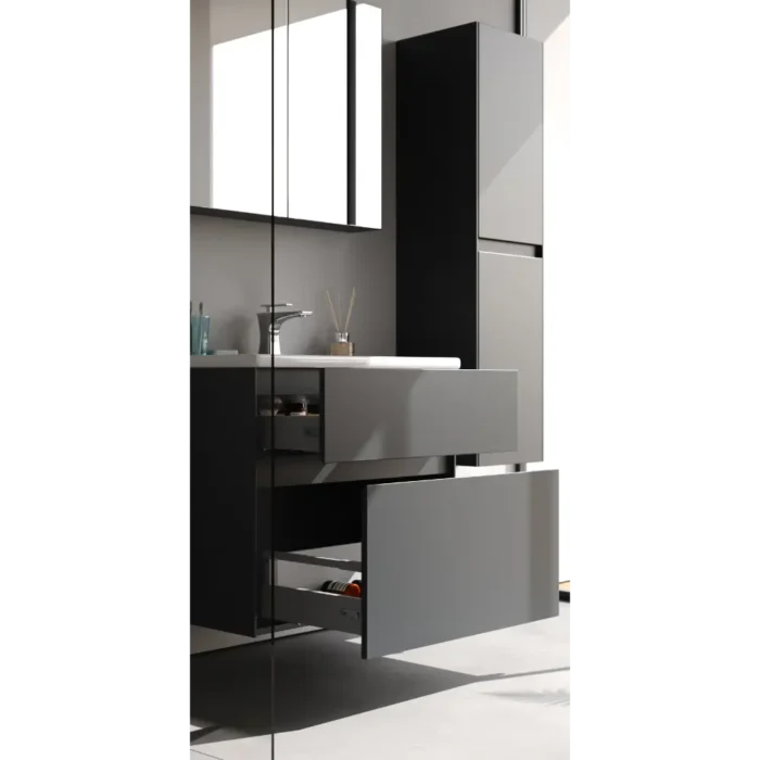 Smart Malaga 80 cm Banyo Dolabı - MALAGA-80 - Banyo Dolapları - 2