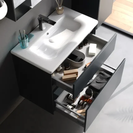 Smart Malaga 80 cm Banyo Dolabı - MALAGA-80 - Banyo Dolapları