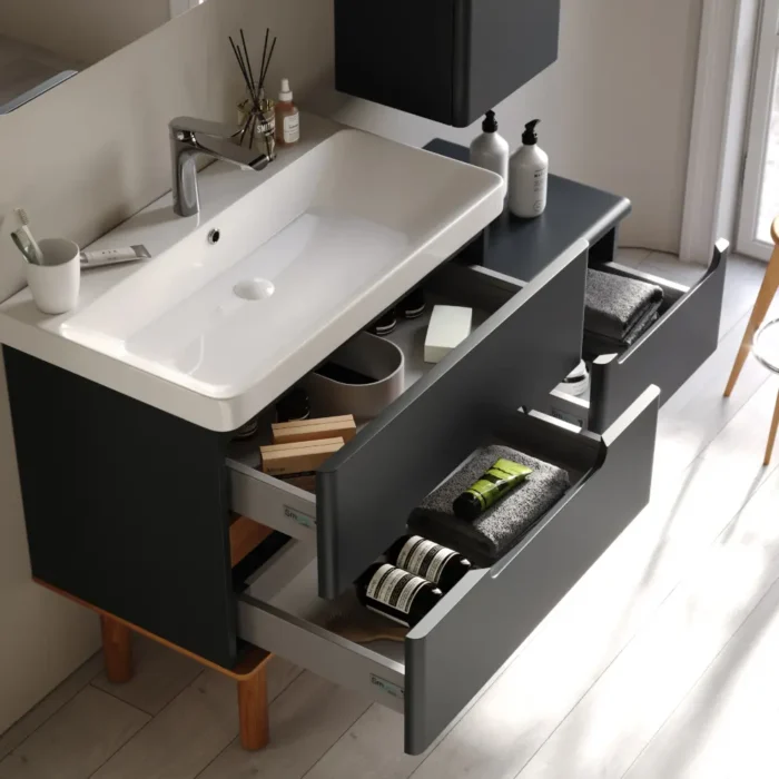 Smart Masal 130 cm Banyo Dolabı - MASAL-130 - Banyo Dolapları - 1