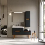 Smart Masal 130 cm Banyo Dolabı - MASAL-130 - Banyo Dolapları