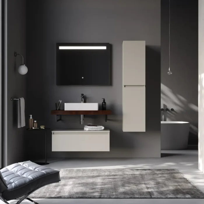 Smart Milano 85 cm Banyo Dolabı - MİLANO-85 - Banyo Dolapları - 1