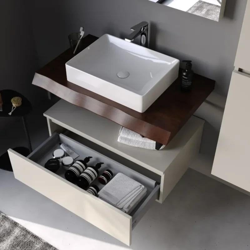Smart Milano 85 cm Banyo Dolabı - MİLANO-85 - Banyo Dolapları
