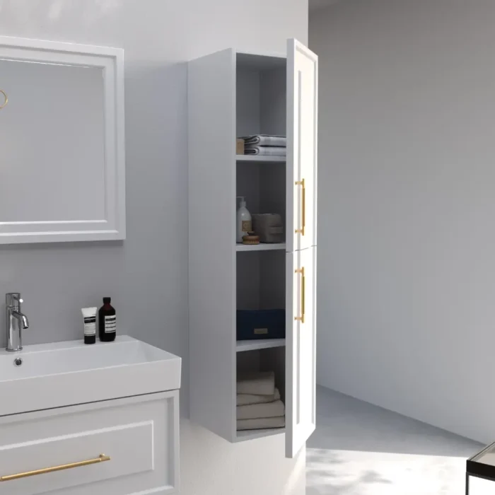 Smart Napoli 120 cm Banyo Dolabı - NAPOLİ-120 - Banyo Dolapları - 3