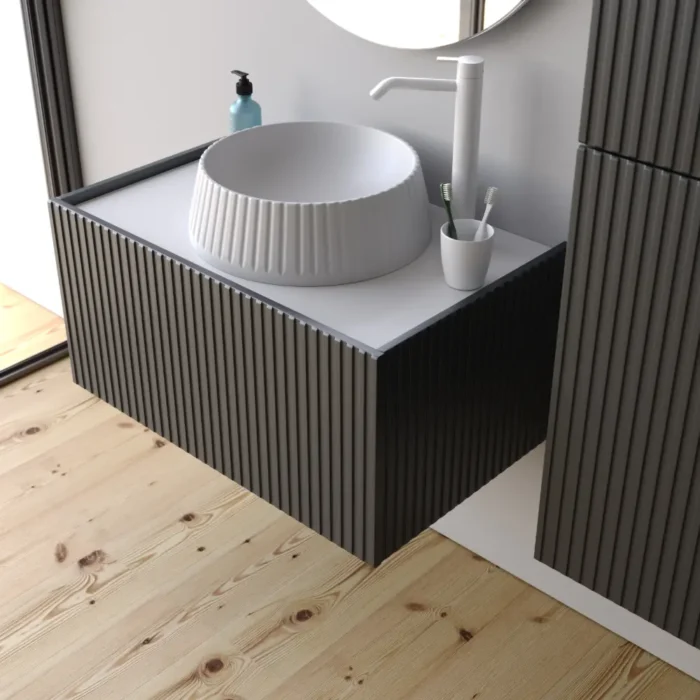 Smart Palermo 80 cm Banyo Dolabı - PALERMO-80 - Banyo Dolapları - 1