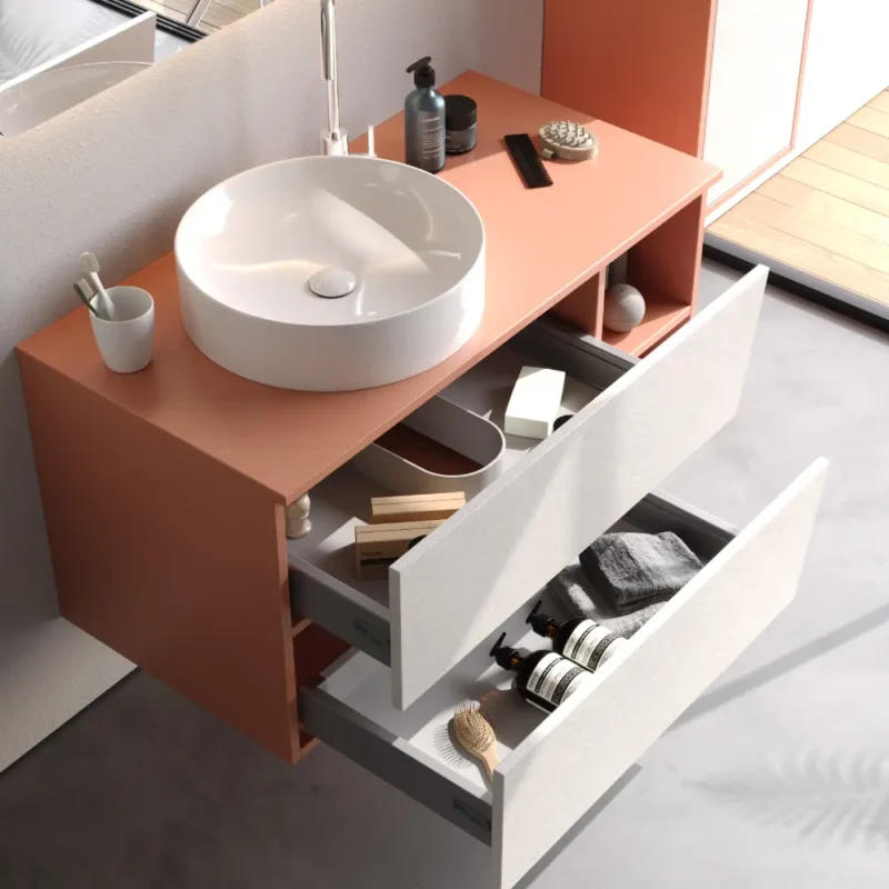 Smart Riva 100 cm Banyo Dolabı - RİVA-100 - Banyo Dolapları