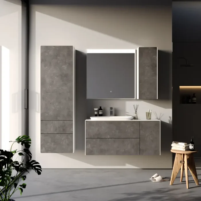 Smart Rodos 110 cm Banyo Dolabı