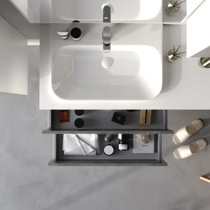 Smart Rodos 110 cm Banyo Dolabı