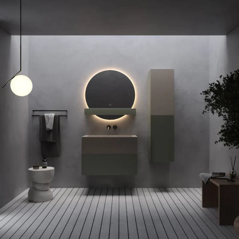Smart Roma 80 cm Banyo Dolabı - ROMA-80 - Banyo Dolapları