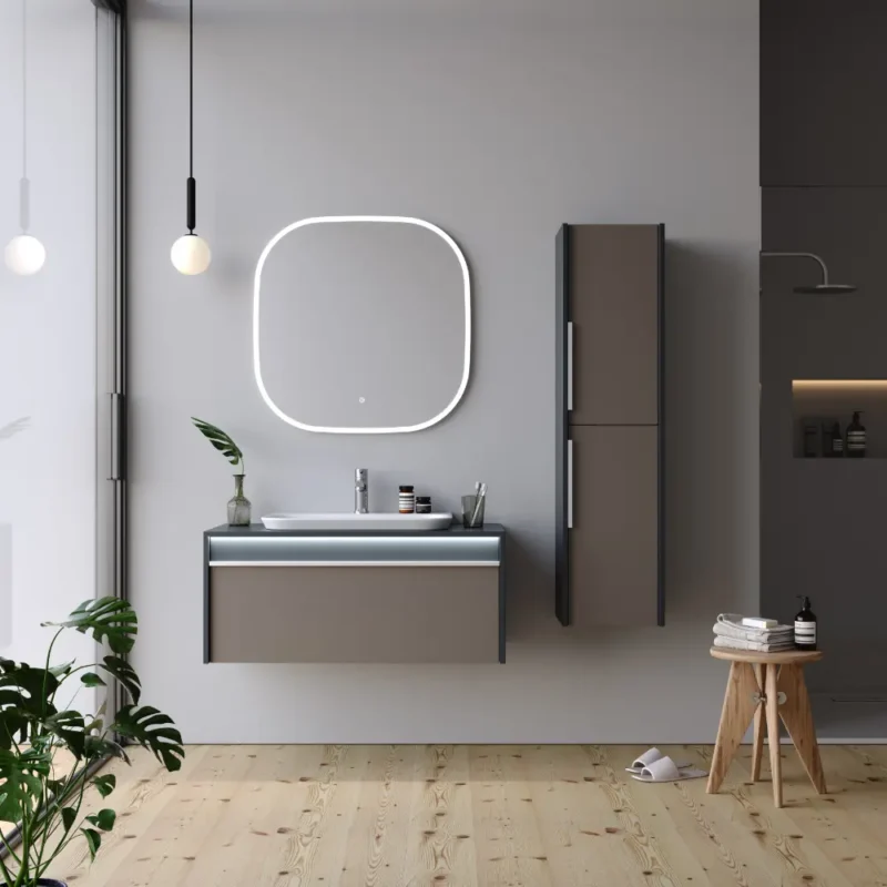 Smart Royale 100 cm Banyo Dolabı - ROYALE-100 - Banyo Dolapları